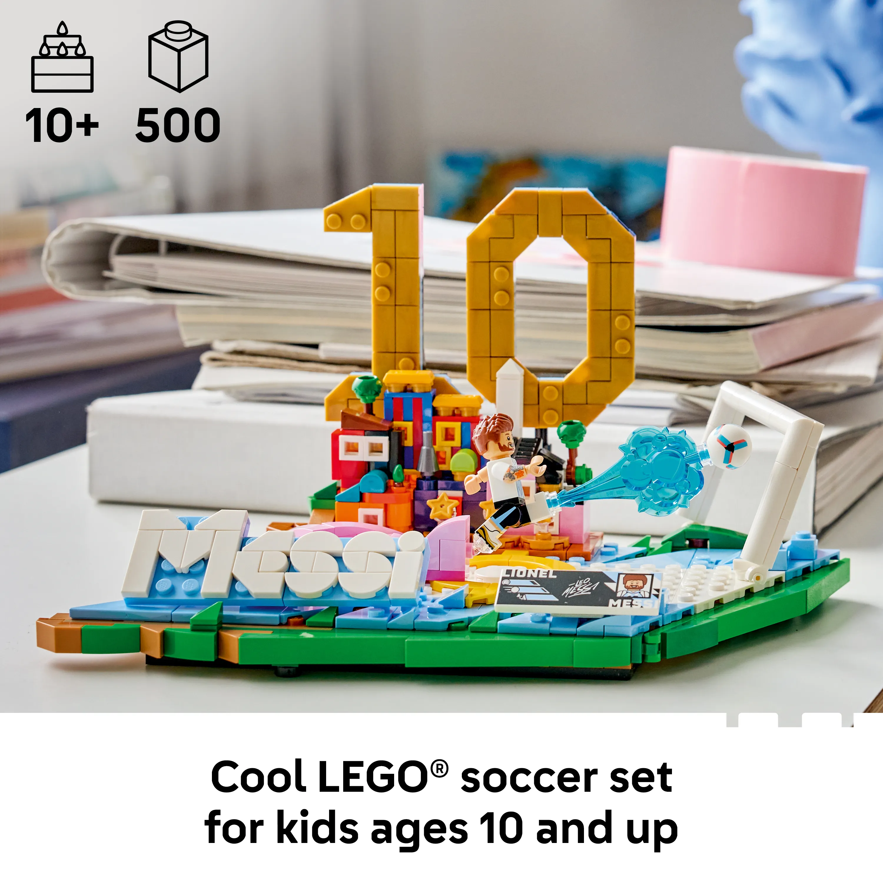 LEGO Editions Lionel Messi &ndash; Jalkapallon t&auml;htihetket 43011