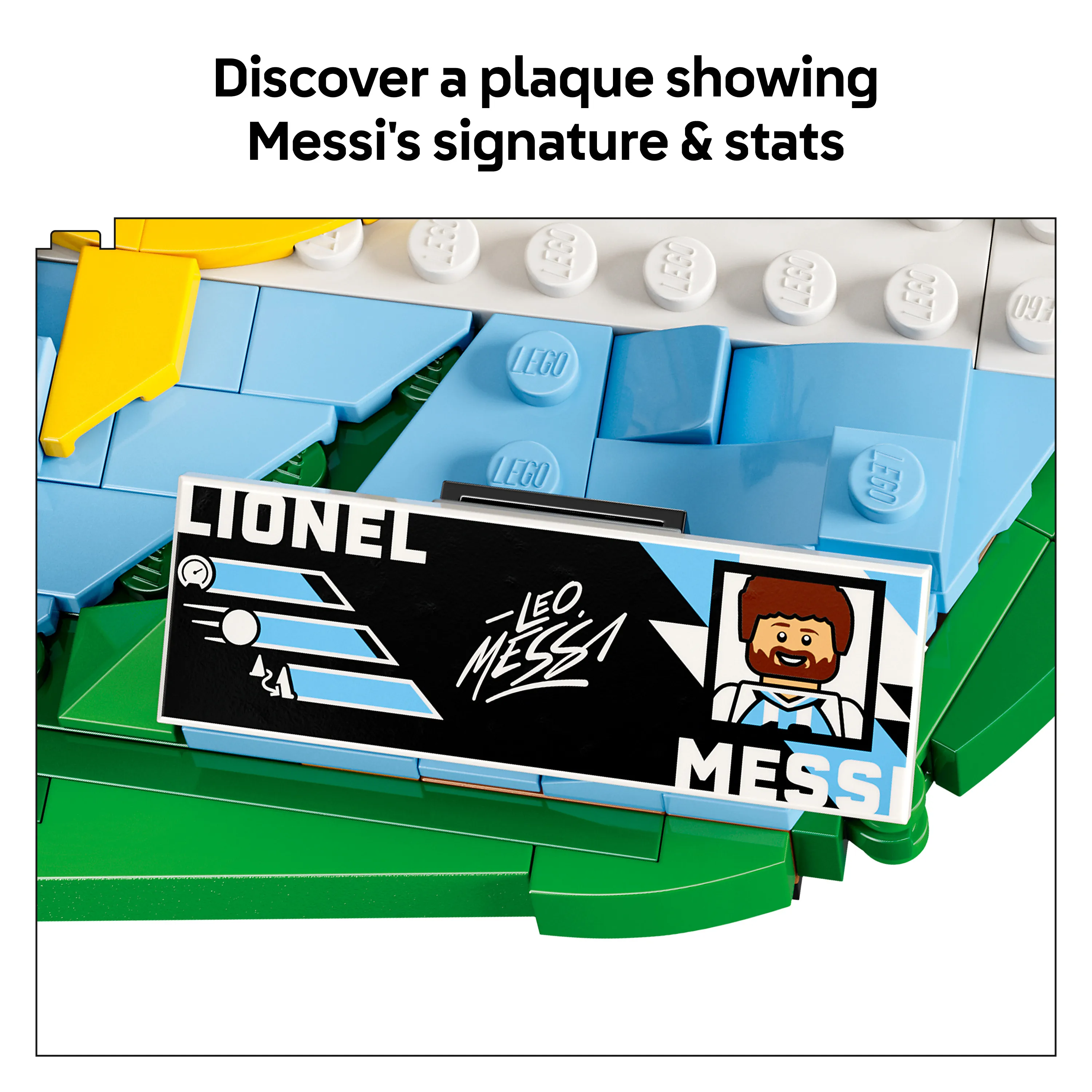 LEGO Editions Lionel Messi &ndash; Jalkapallon t&auml;htihetket 43011