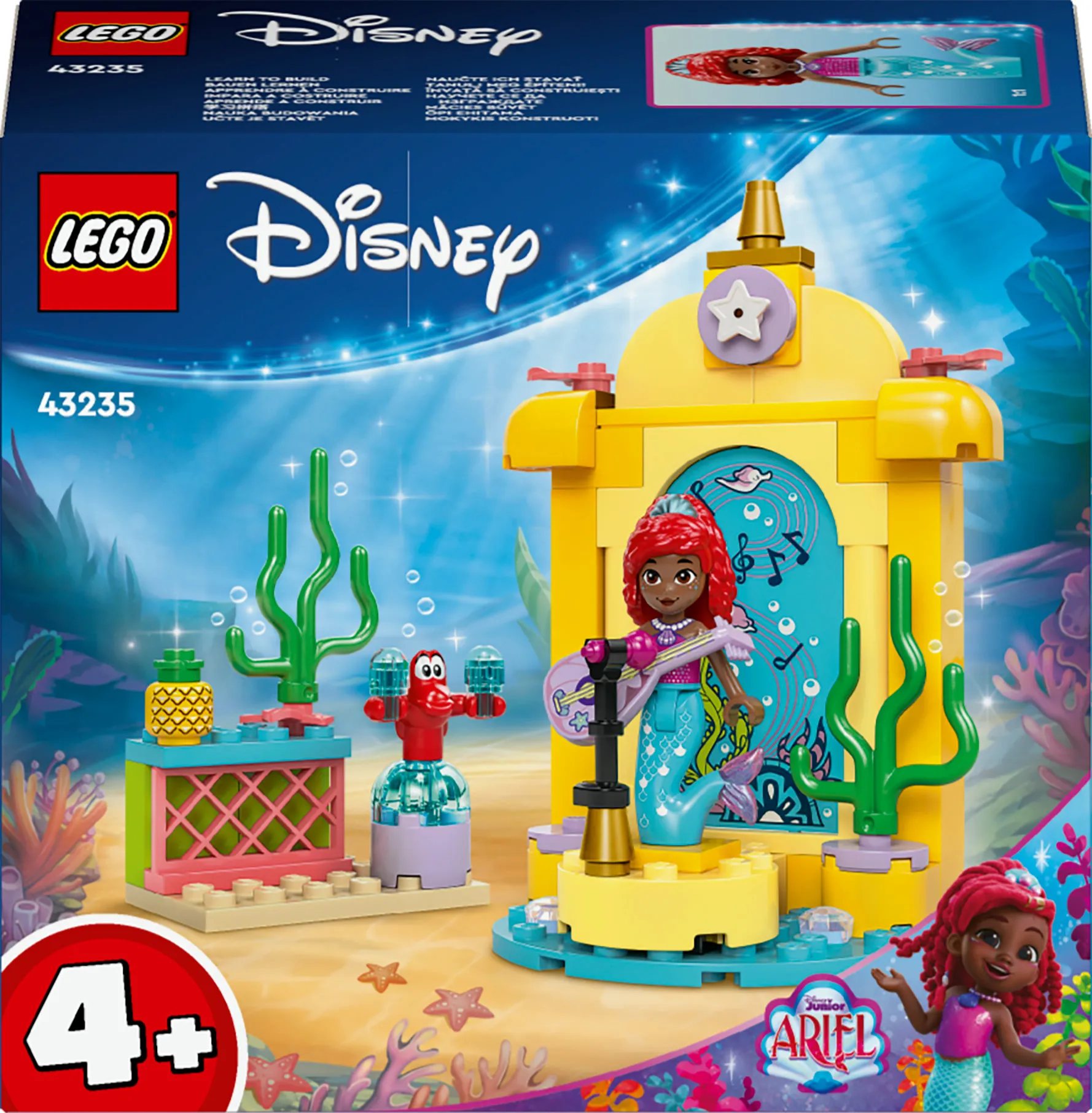 LEGO Disney Princess Arielin esiintymislava 43235
