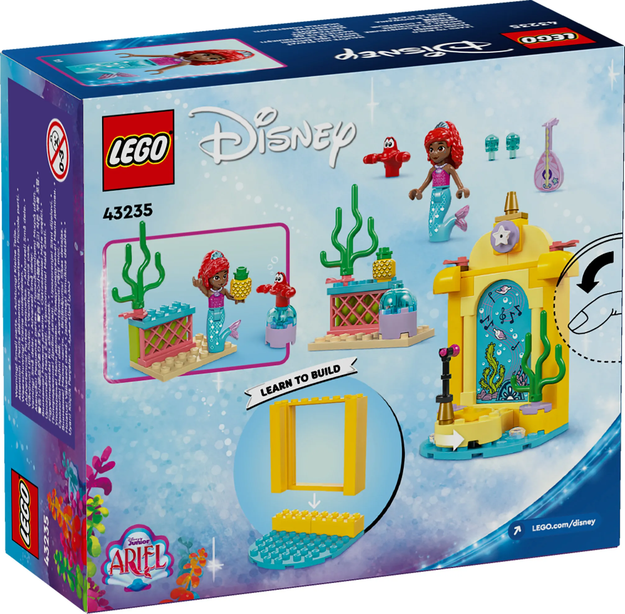 LEGO Disney Princess Arielin esiintymislava 43235