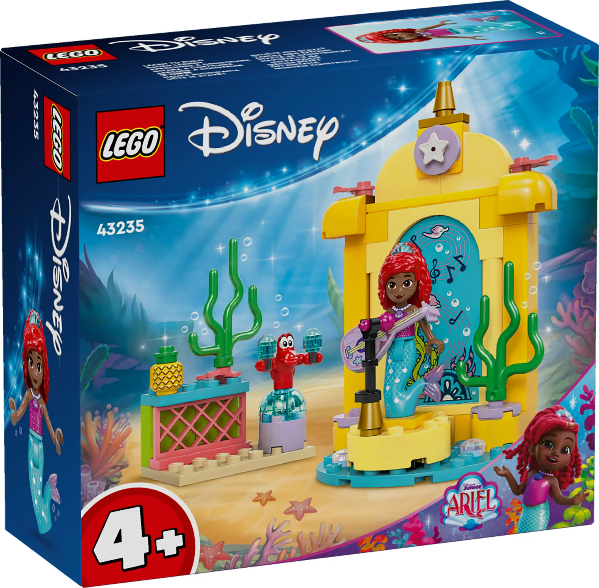 LEGO Disney Princess Arielin esiintymislava 43235