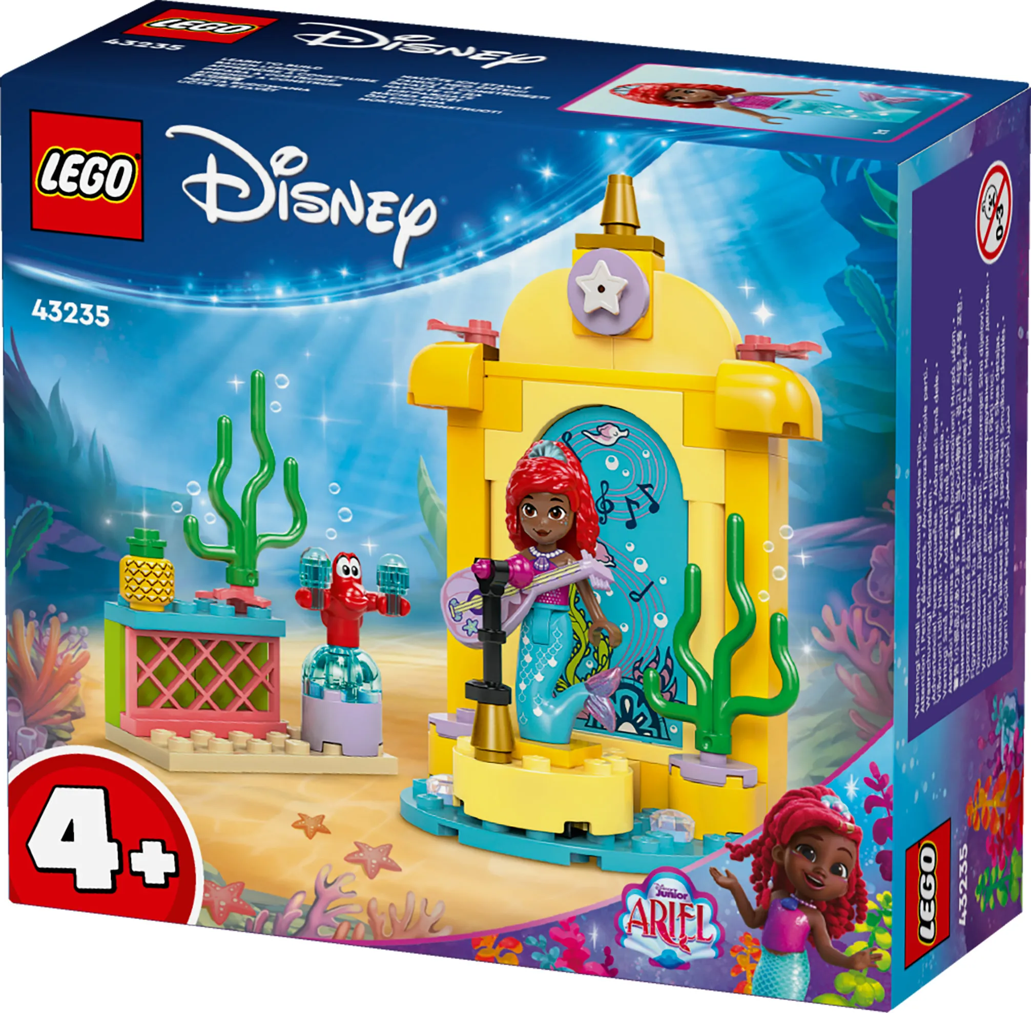 LEGO Disney Princess Arielin esiintymislava 43235