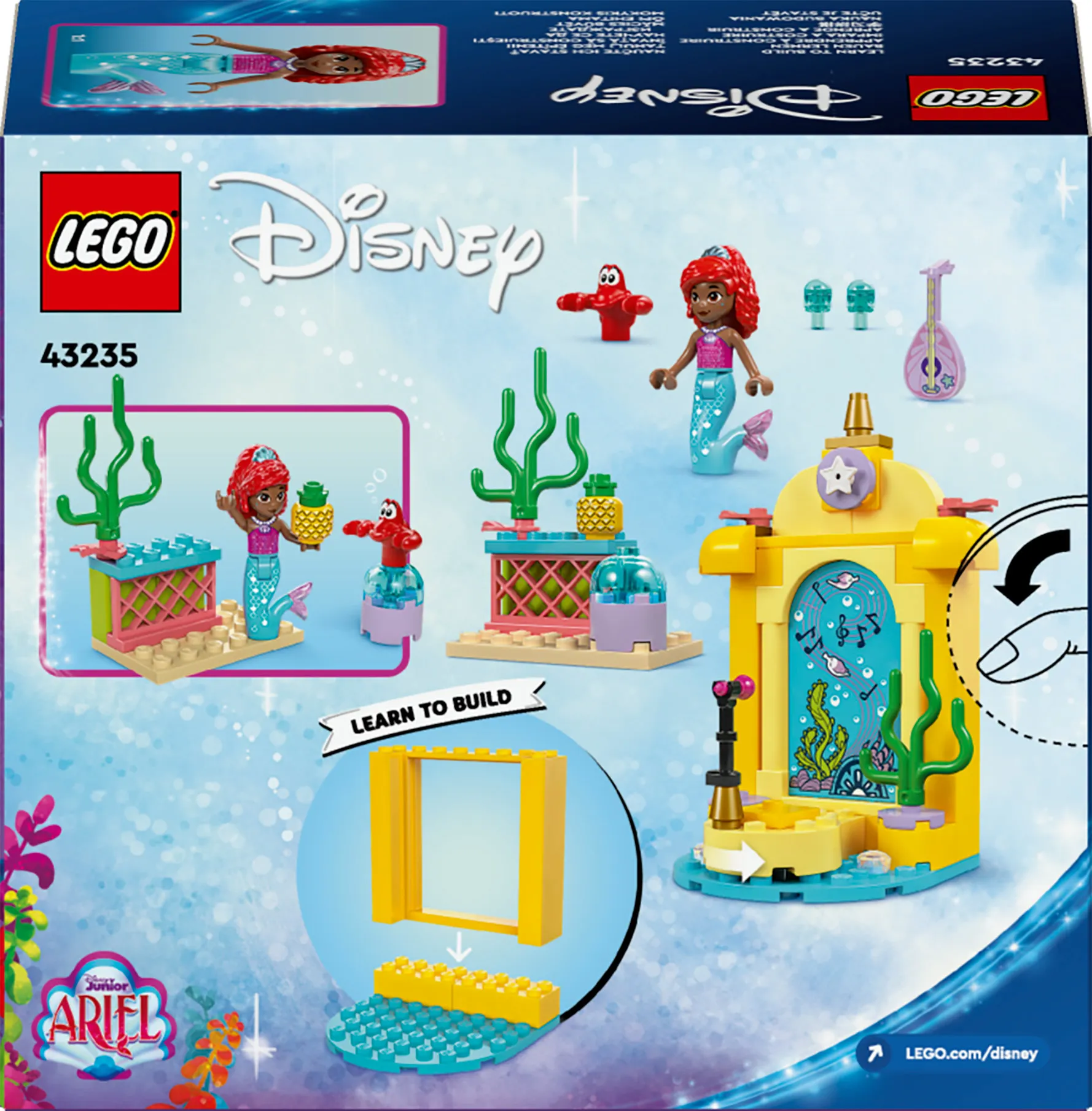 LEGO Disney Princess Arielin esiintymislava 43235