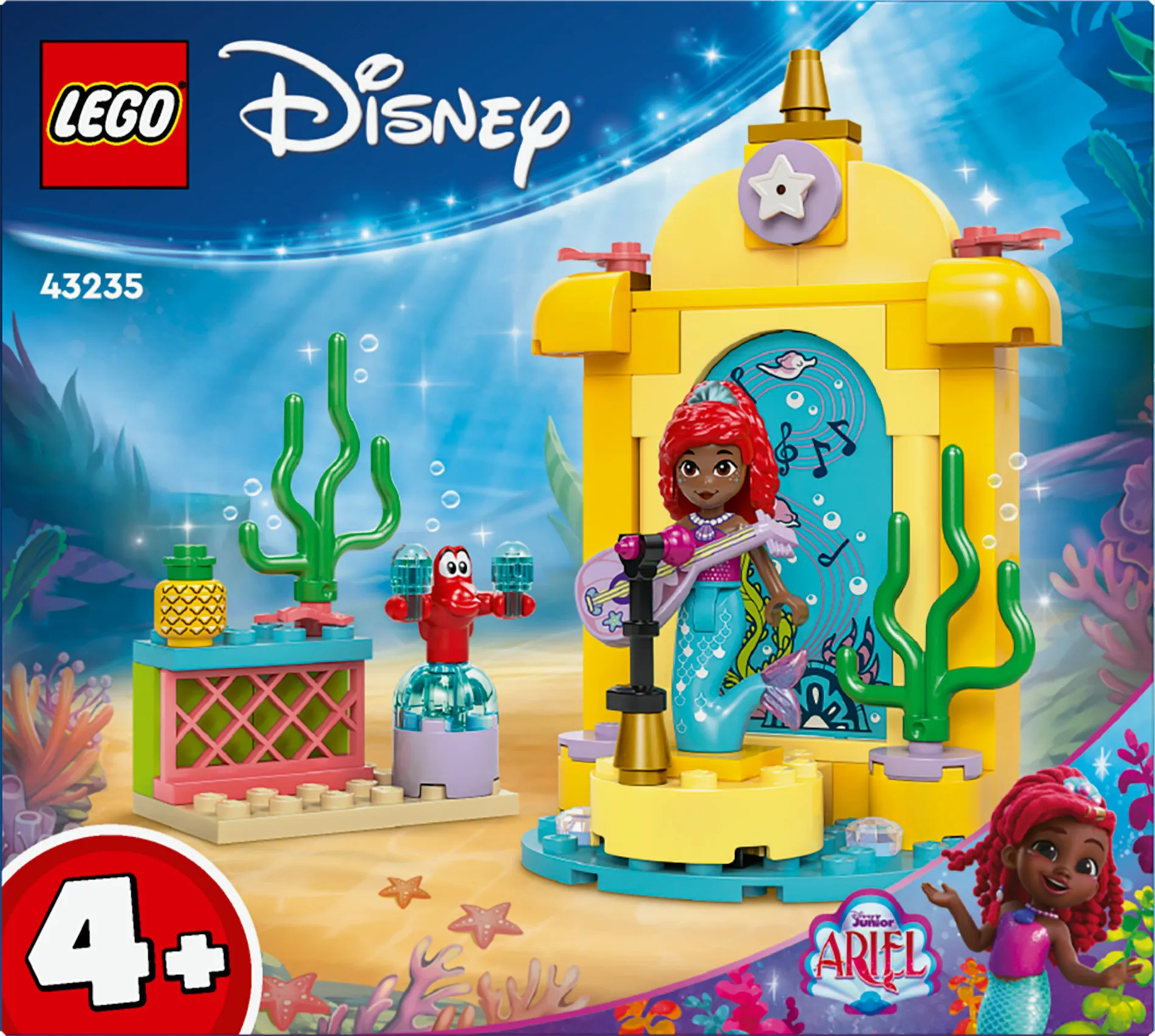 LEGO Disney Princess Arielin esiintymislava 43235