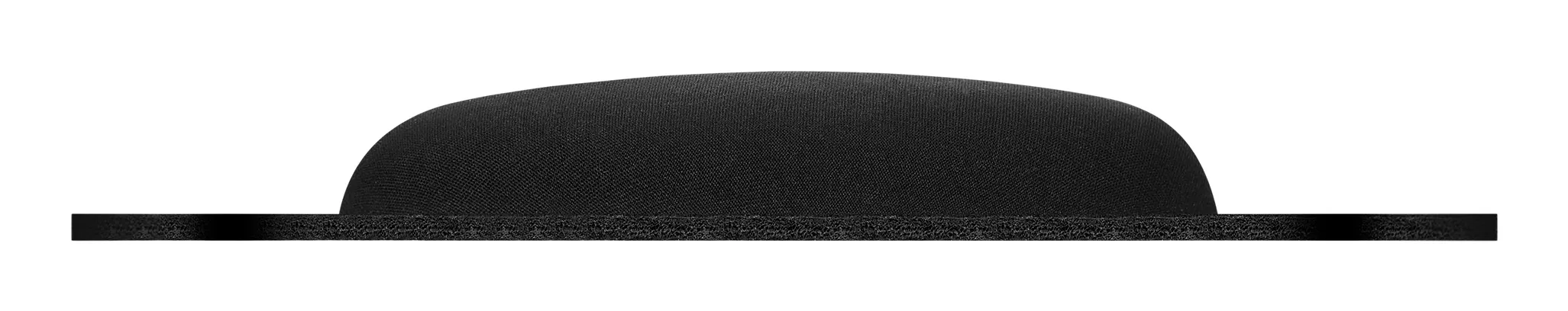 Manhattan - musmatta med handledsst&ouml;d, 203x240 mm, Svart