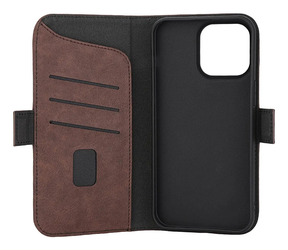 GEAR Wallet MagSeries, iPhone 15 Pro Max - Wallet Case, Brown