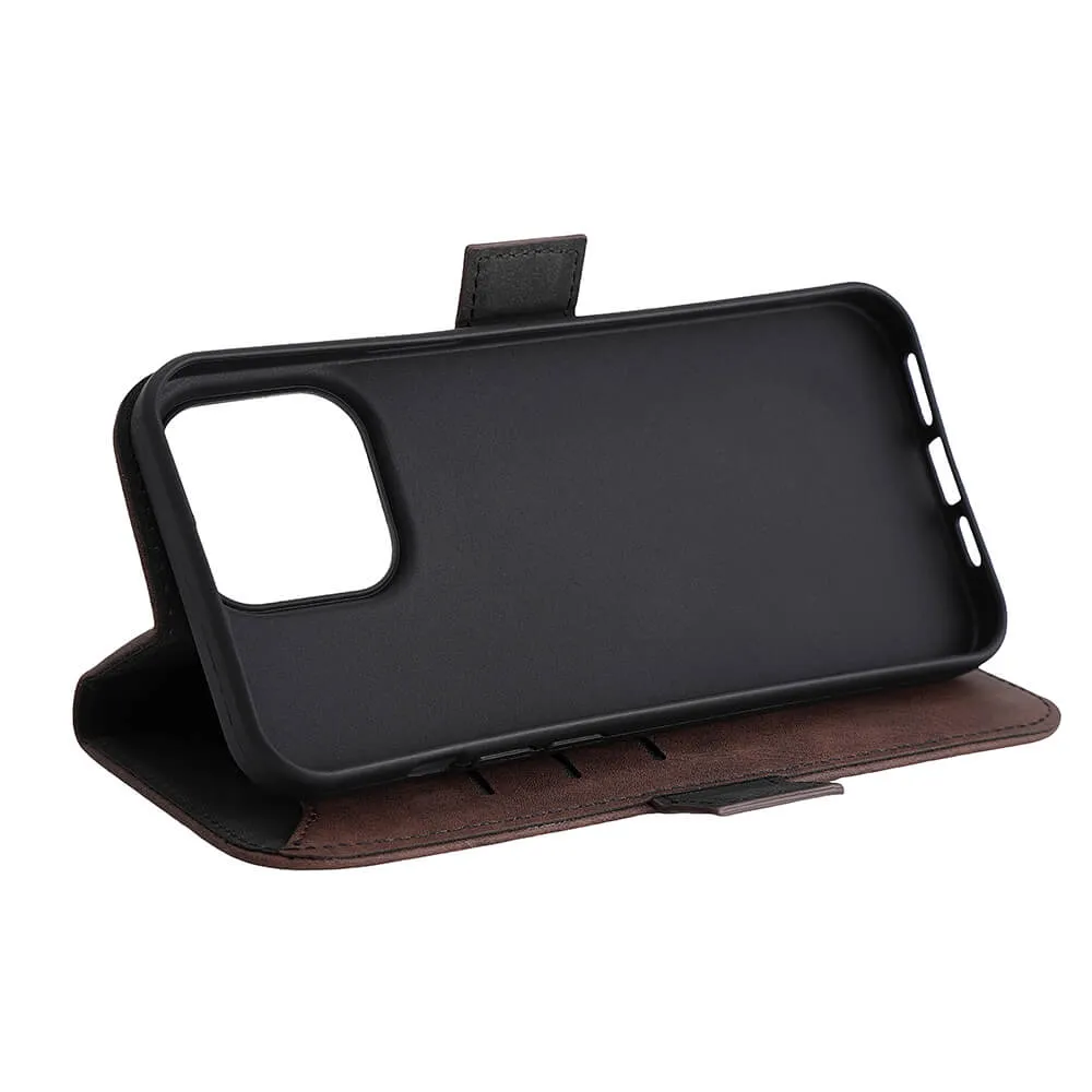 GEAR Wallet MagSeries, iPhone 15 Pro Max - Wallet Case, Brown