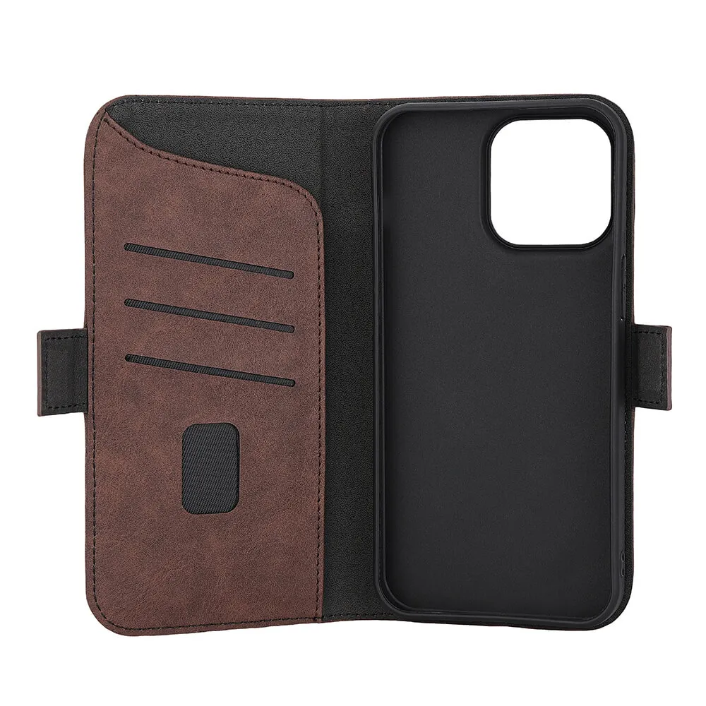 GEAR Wallet MagSeries, iPhone 15 Pro Max - Wallet Case, Brown