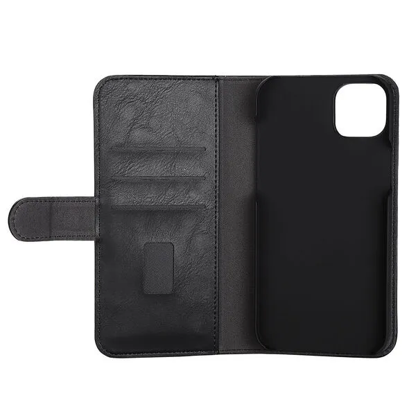 GEAR Wallet, iPhone 14 Plus - 2-in-1 plånboksfodra, Svart