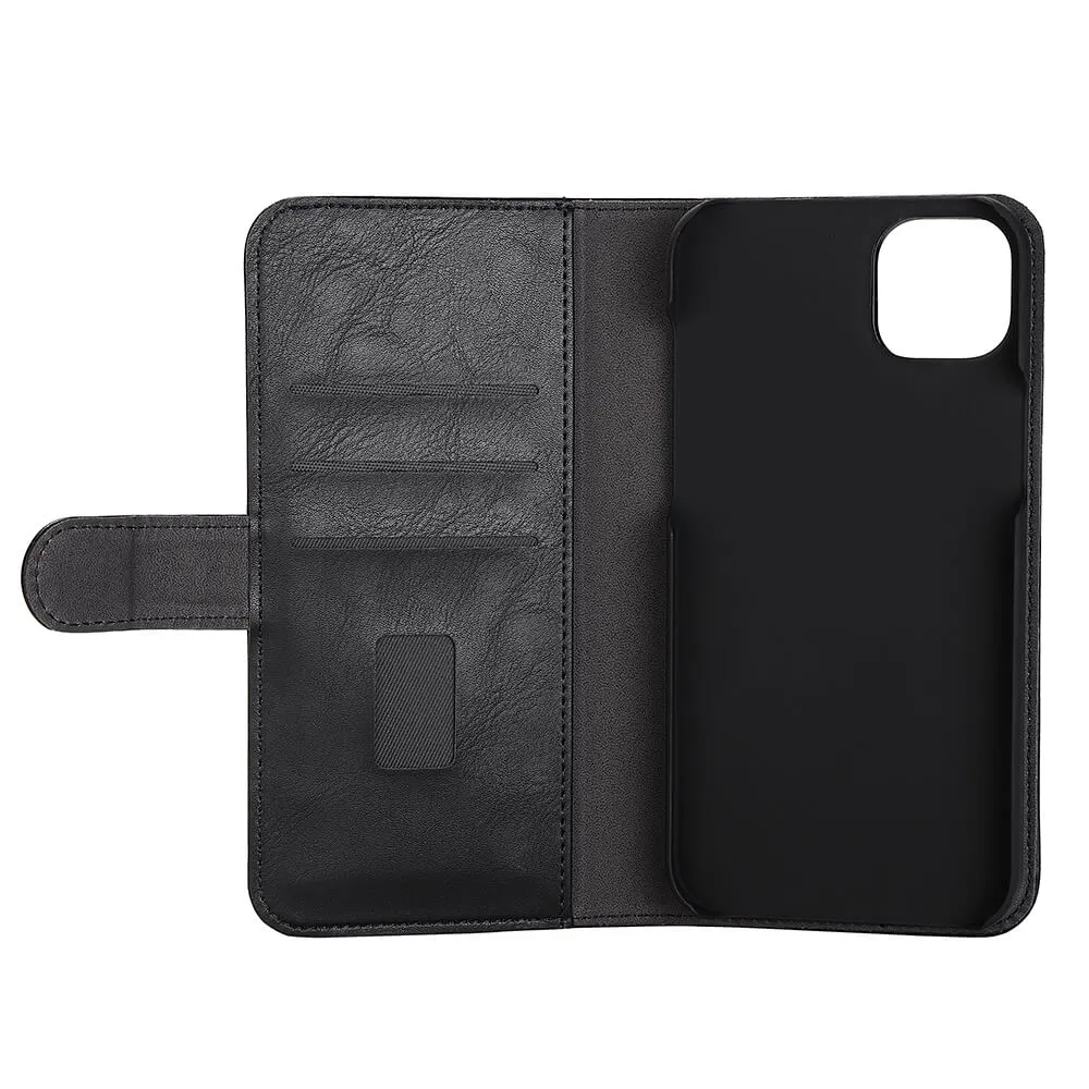 GEAR Wallet, iPhone 14 Plus - 2-in-1 Wallet Case, Black