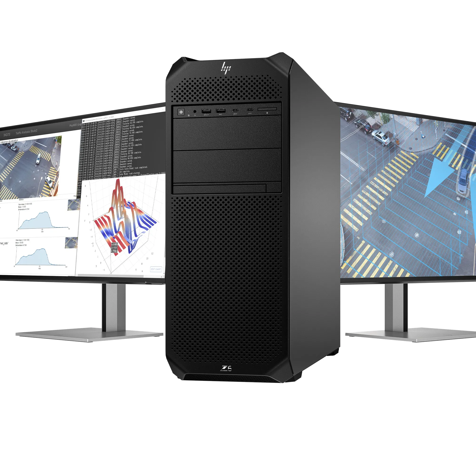 HP Z6 G5 Intel Xeon W7-3455, 128GB, 3TB, Win 11 Pro Workstation, Tower, Black