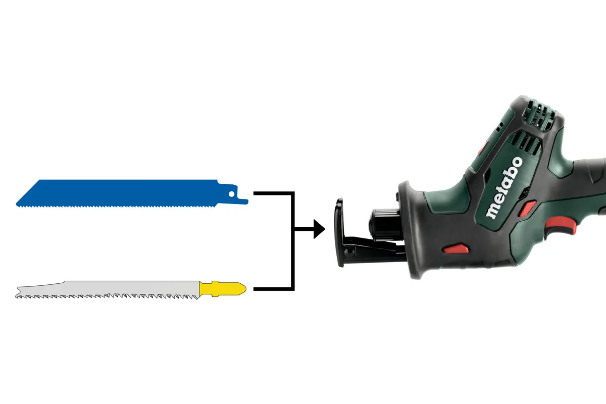 Metabo SSE 18 LTX Compact - vekslende