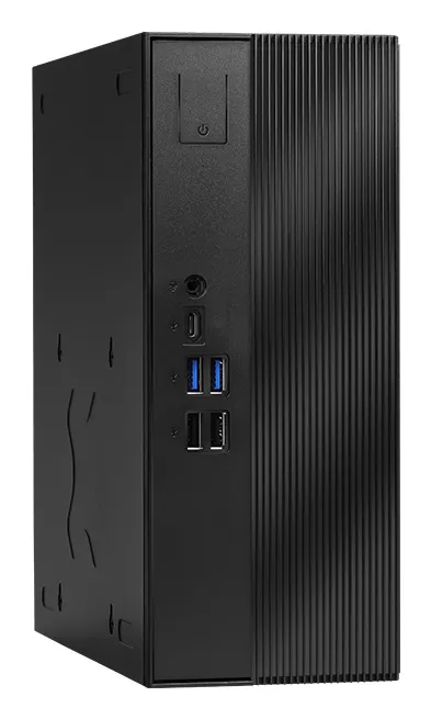 ASRock DeskSlim X600 -minitietokonerunko, musta