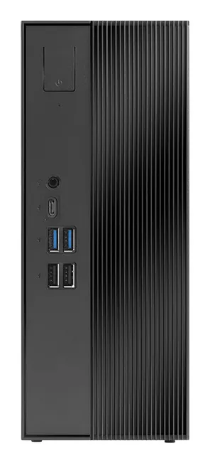 ASRock DeskSlim X600 -minitietokonerunko, musta