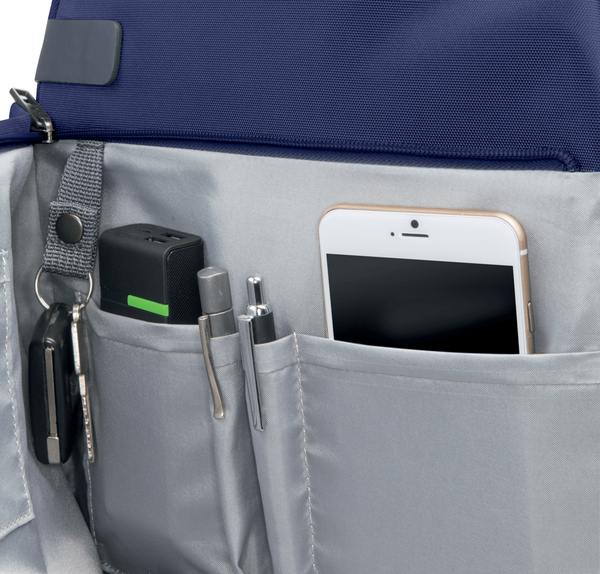 Leitz Complete Smart Traveller - notebook backpack, blue, 13.3&quot;