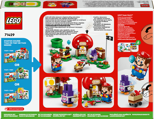 LEGO Super Mario Mopsie in Toads Laden - Erweiterungsset 71429