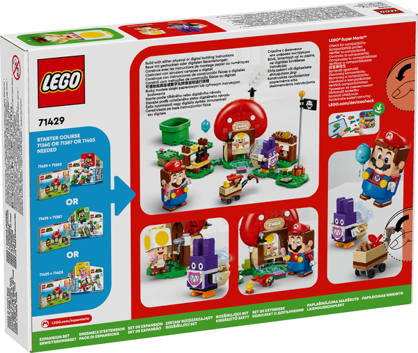 LEGO Super Mario Mopsie in Toads Laden - Erweiterungsset 71429
