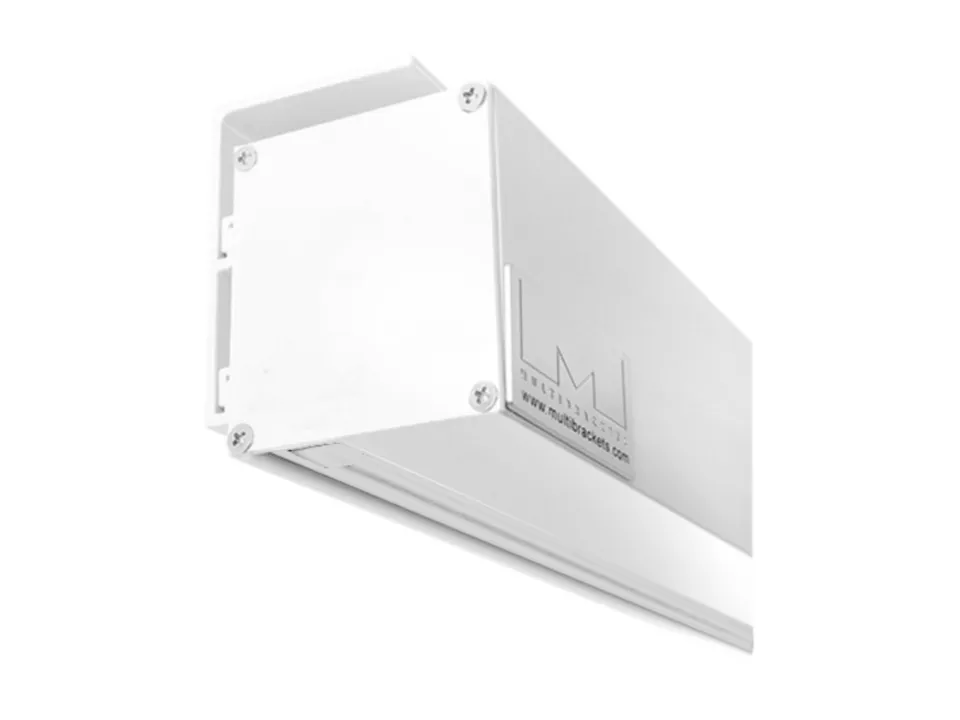 Multibrackets M Motorized Projection Screen Deluxe - Heijastusn&auml;ytt&ouml; - moottoroitu - 135 tuuma (343 cm) - 1:1 - Matte White - valkoinen