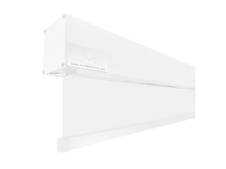 Multibrackets M Motorized Projection Screen Deluxe - Heijastusn&auml;ytt&ouml; - moottoroitu - 135 tuuma (343 cm) - 1:1 - Matte White - valkoinen