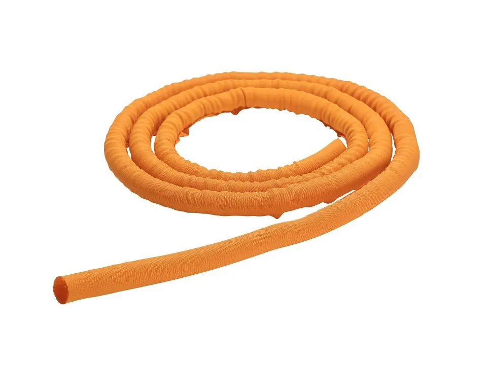 M Universal Cable Sock Self Wrapping 19mm Orange 25m
