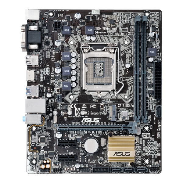 Asus H110M-A, mATX motherboard