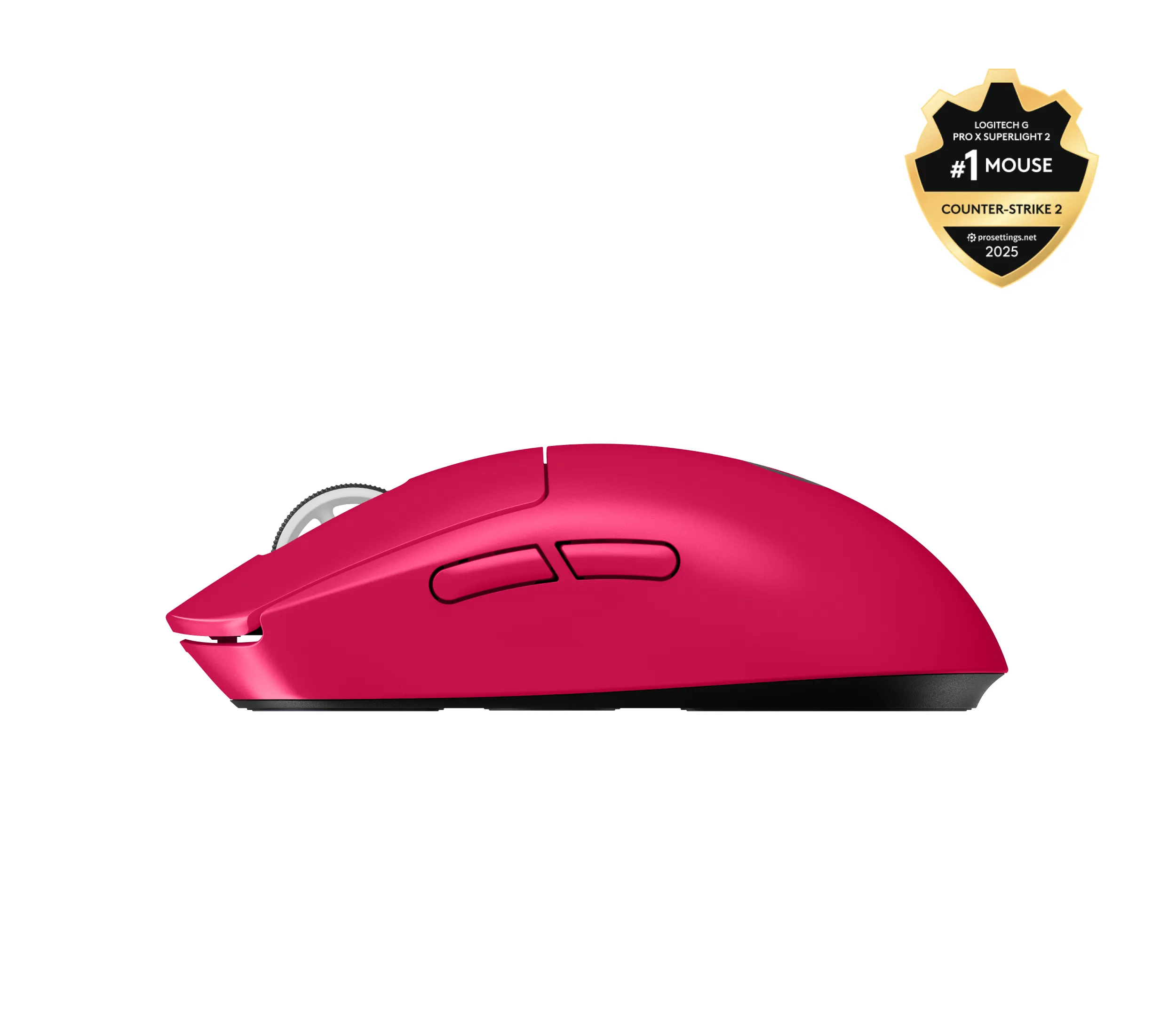 Logitech G Pro X Superlight 2 Wireless Gaming Mouse, Pink