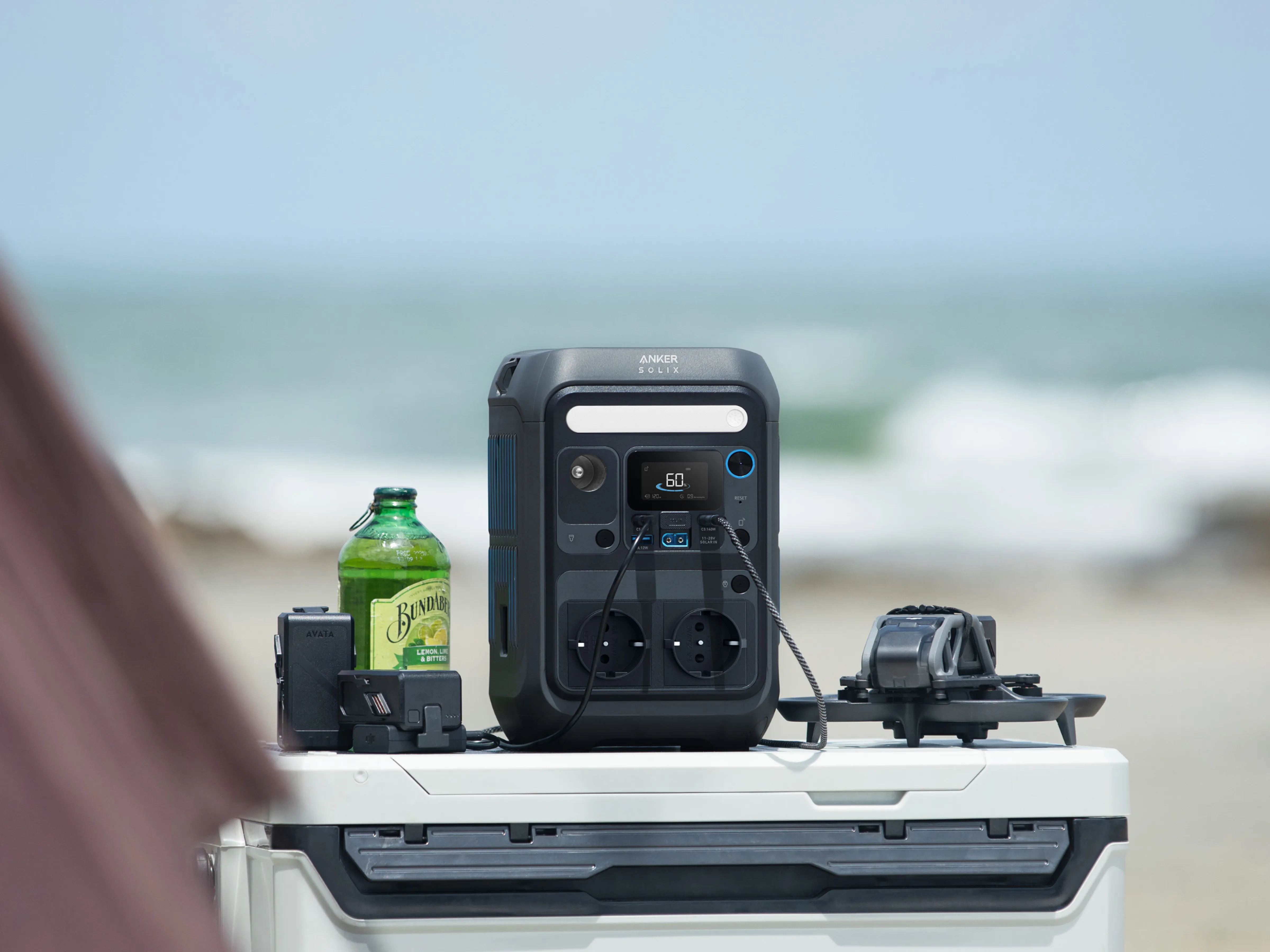 Anker SOLIX C300X 90000 mAh - b&auml;rbar laddningsstation 7 - (LiFePO4)