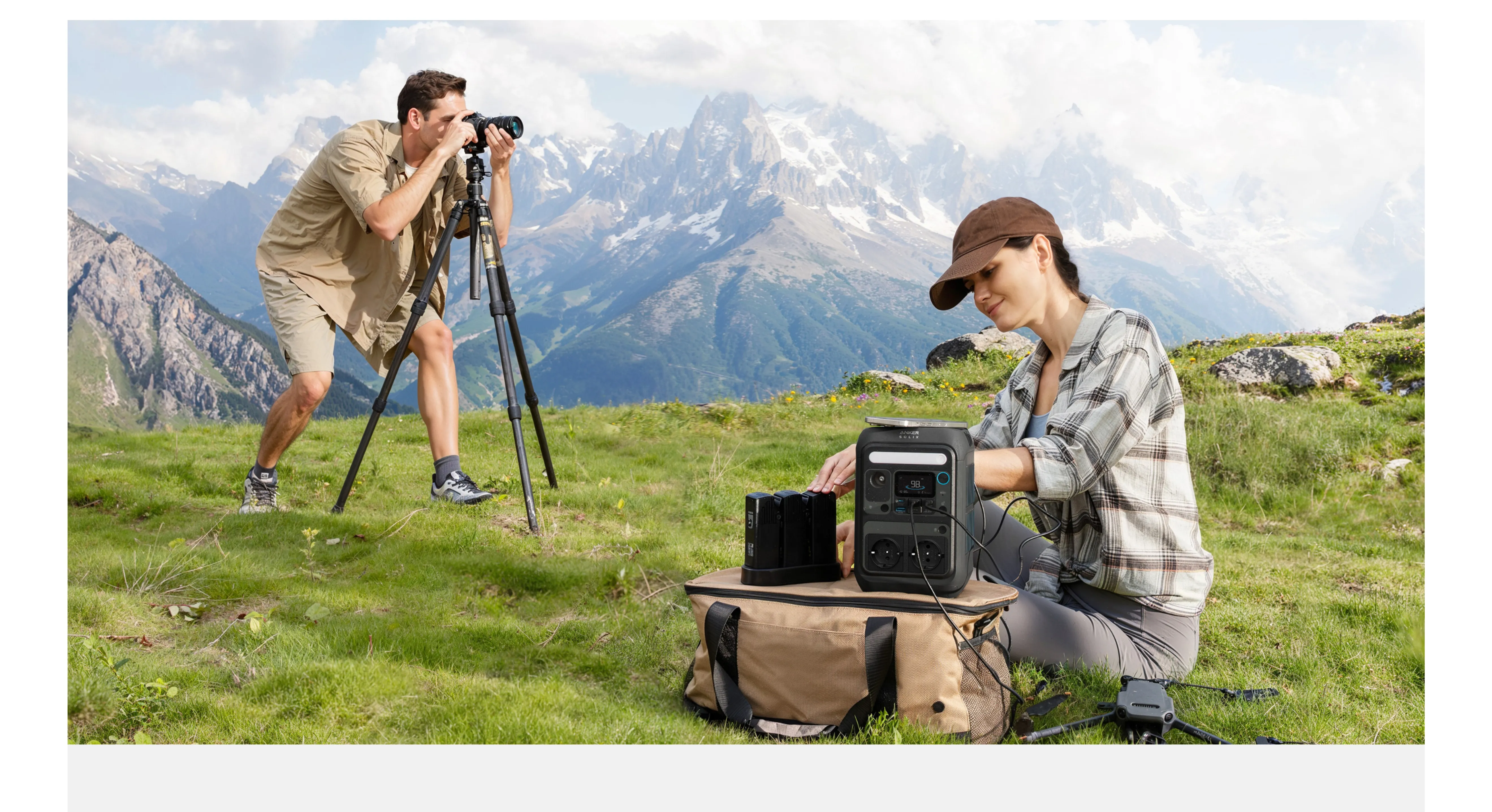 Anker SOLIX C300X 90000 mAh - b&auml;rbar laddningsstation 7 - (LiFePO4)