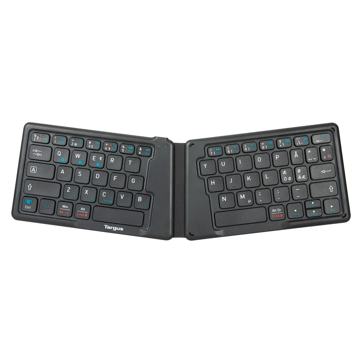 Targus Antimicrobial Bluetooth - wireless ergonomic keyboard, black