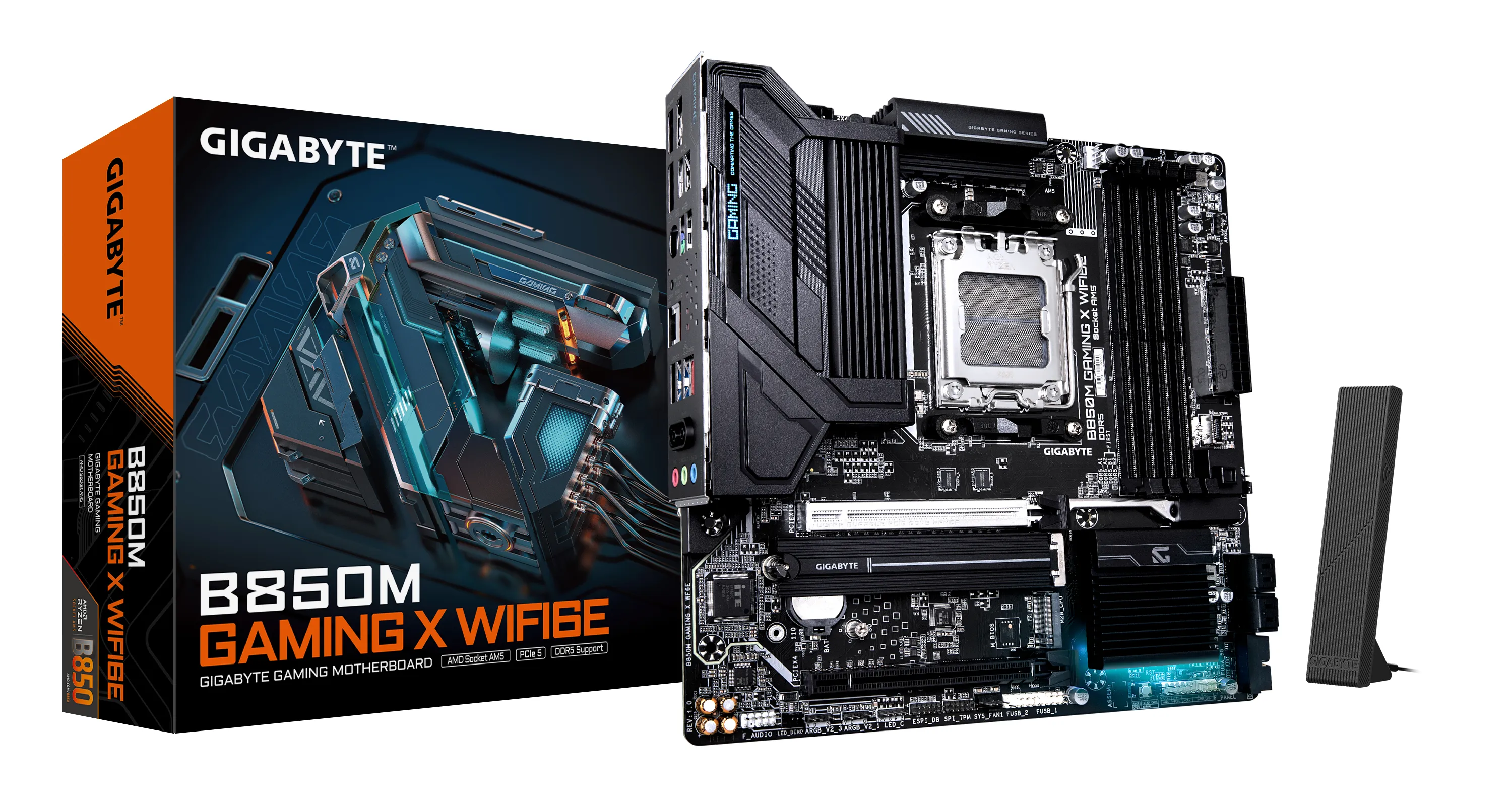 Gigabyte B850M Gaming X WiFi 6E AM5 mATX -emolevy