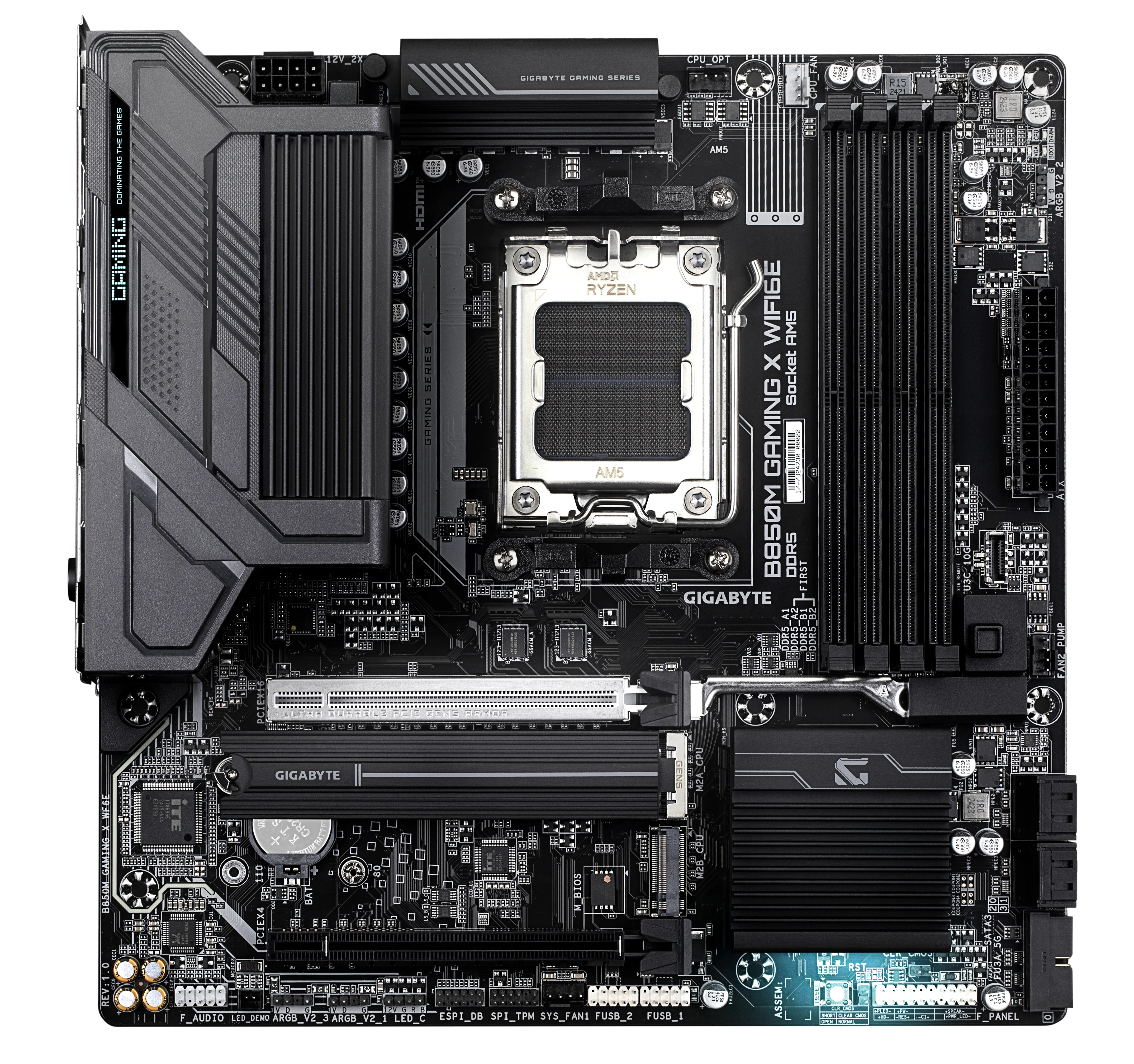 Gigabyte B850M Gaming X WiFi 6E AM5 mATX -emolevy
