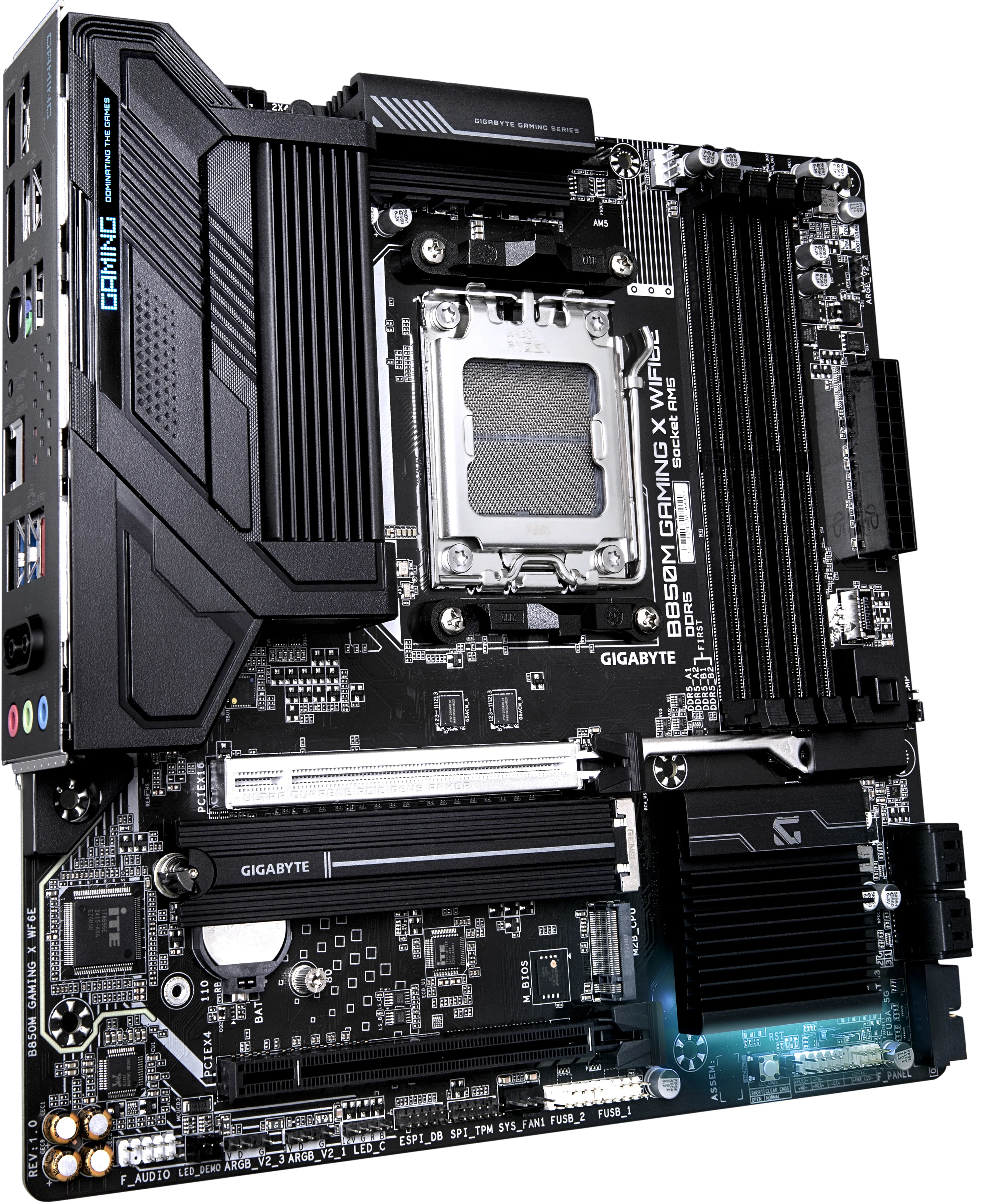Gigabyte B850M Gaming X WiFi 6E AM5 mATX -emolevy