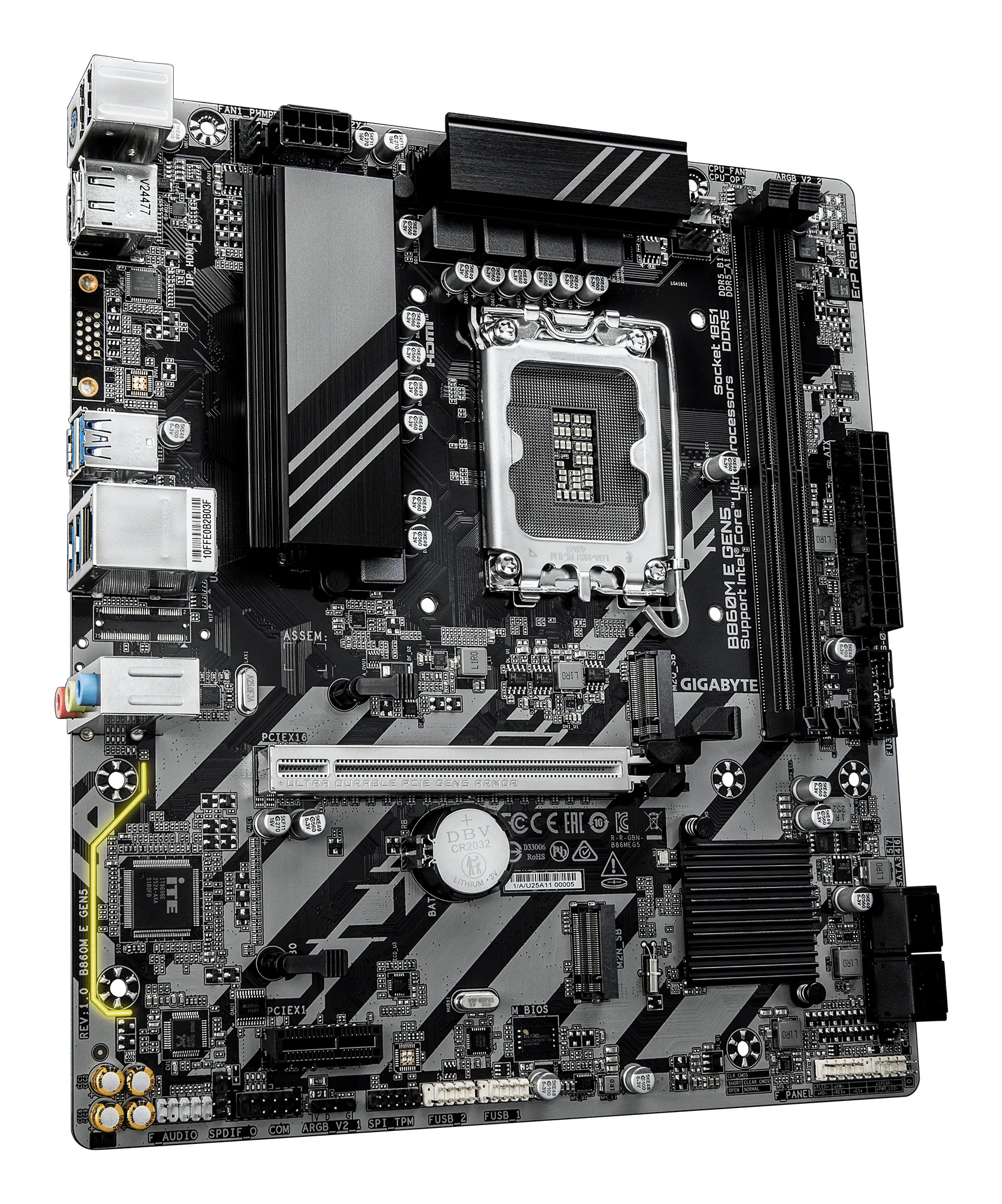 Gigabyte B860M E GEN5 LGA 1851 mATX moderkort