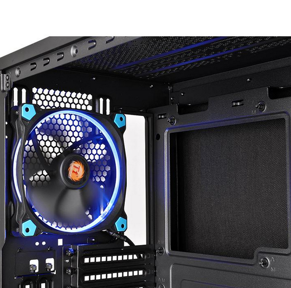 Thermaltake Suppressor F31 Tempered Glass Edition Midi-Tower Case with window, Black