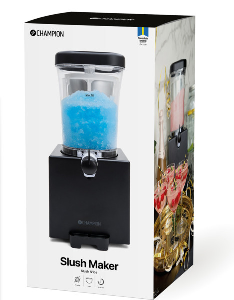 Champion SL400 Slush N'ice Slush Maker 1 Litre Matte Black
