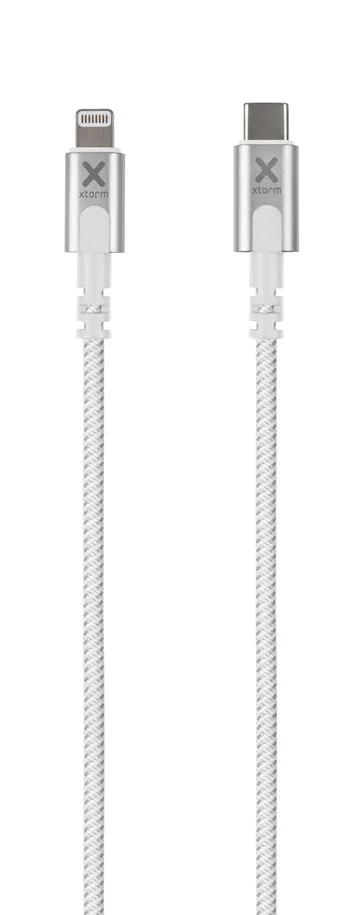 Xtorm Premium USB-C - Lightning - cable, 3m, White