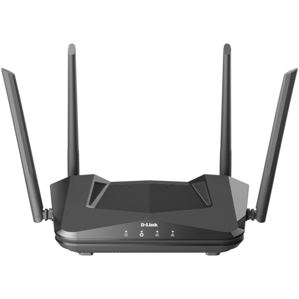 D-Link DIR-X1530 -reititin, Wi-Fi 6, AX1500, Dual-band, musta