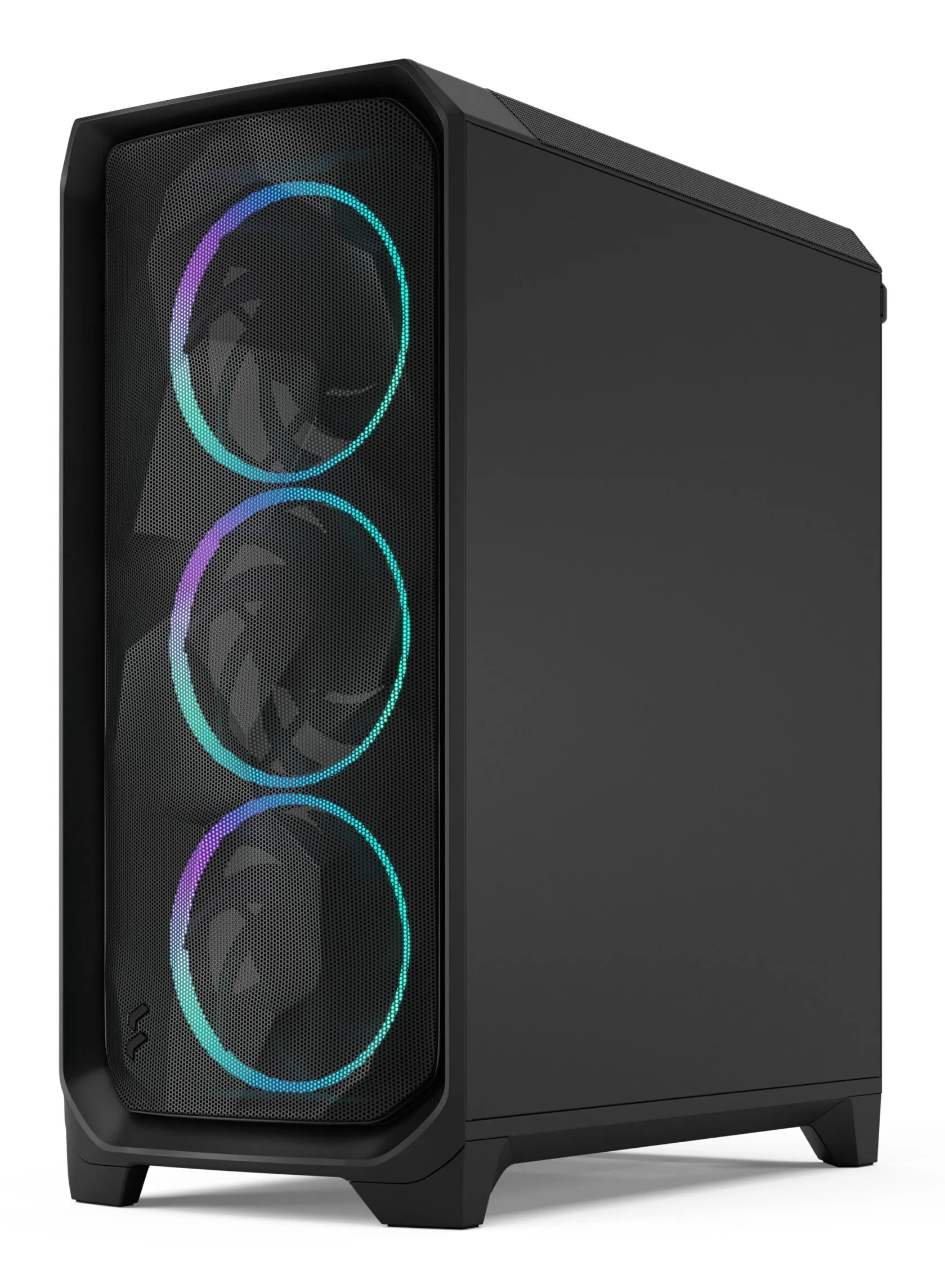 Fractal Design Meshify 3 Black RGB TG Light Tint - midi chassi, Svart
