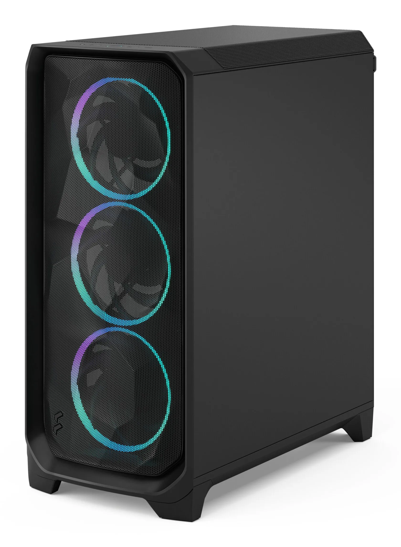 Fractal Design Meshify 3 Black RGB TG Light Tint - midi chassi, Svart