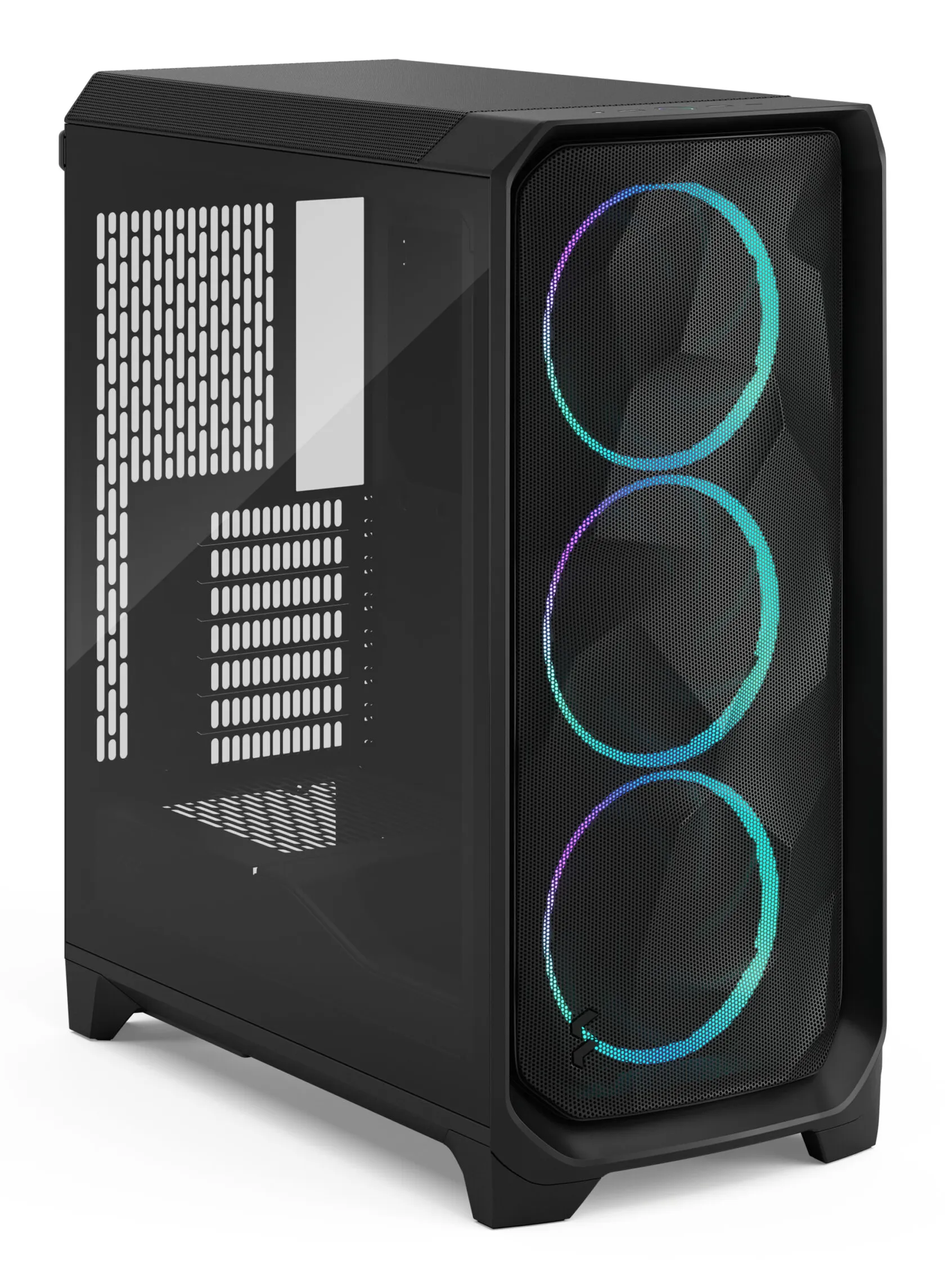 Fractal Design Meshify 3 Black RGB TG Light Tint - midi chassi, Svart