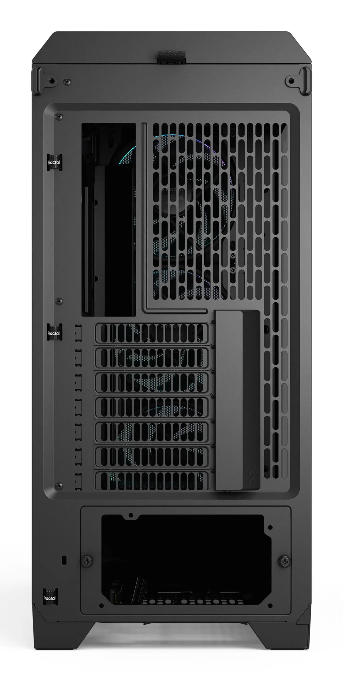 Fractal Design Meshify 3 Black RGB TG Light Tint - midi chassi, Svart