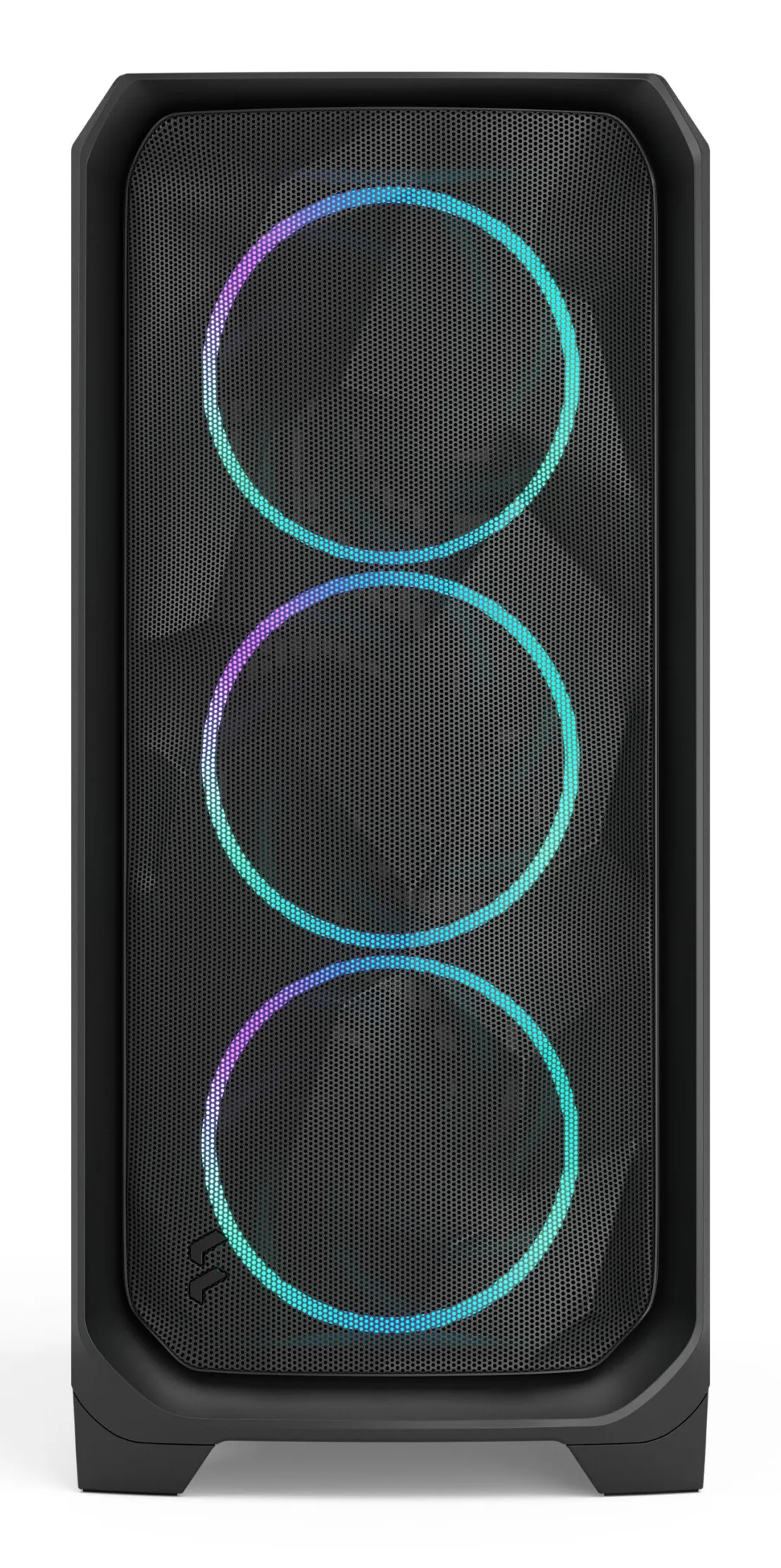 Fractal Design Meshify 3 Black RGB TG Light Tint - midi chassi, Svart