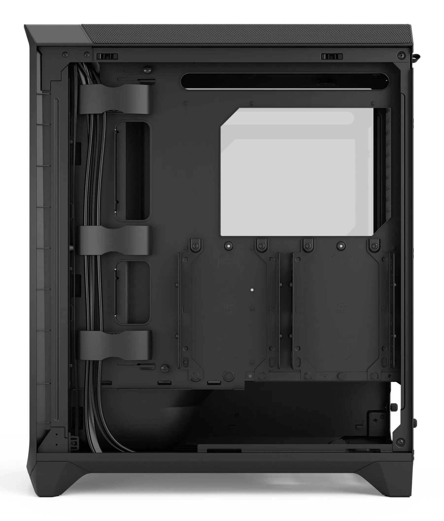 Fractal Design Meshify 3 Black RGB TG Light Tint - midi chassi, Svart
