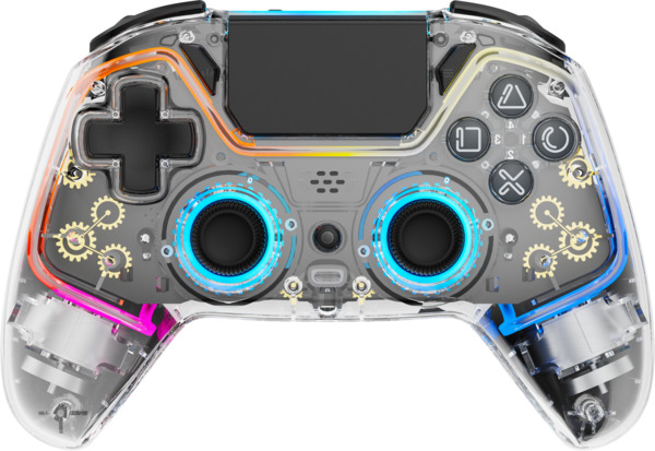 Deltaco Gaming. RGB - gamepad, transparent (PS4/Switch/PC/Android/iOS)