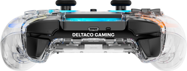 Deltaco Gaming. RGB - gamepad, transparent (PS4/Switch/PC/Android/iOS)