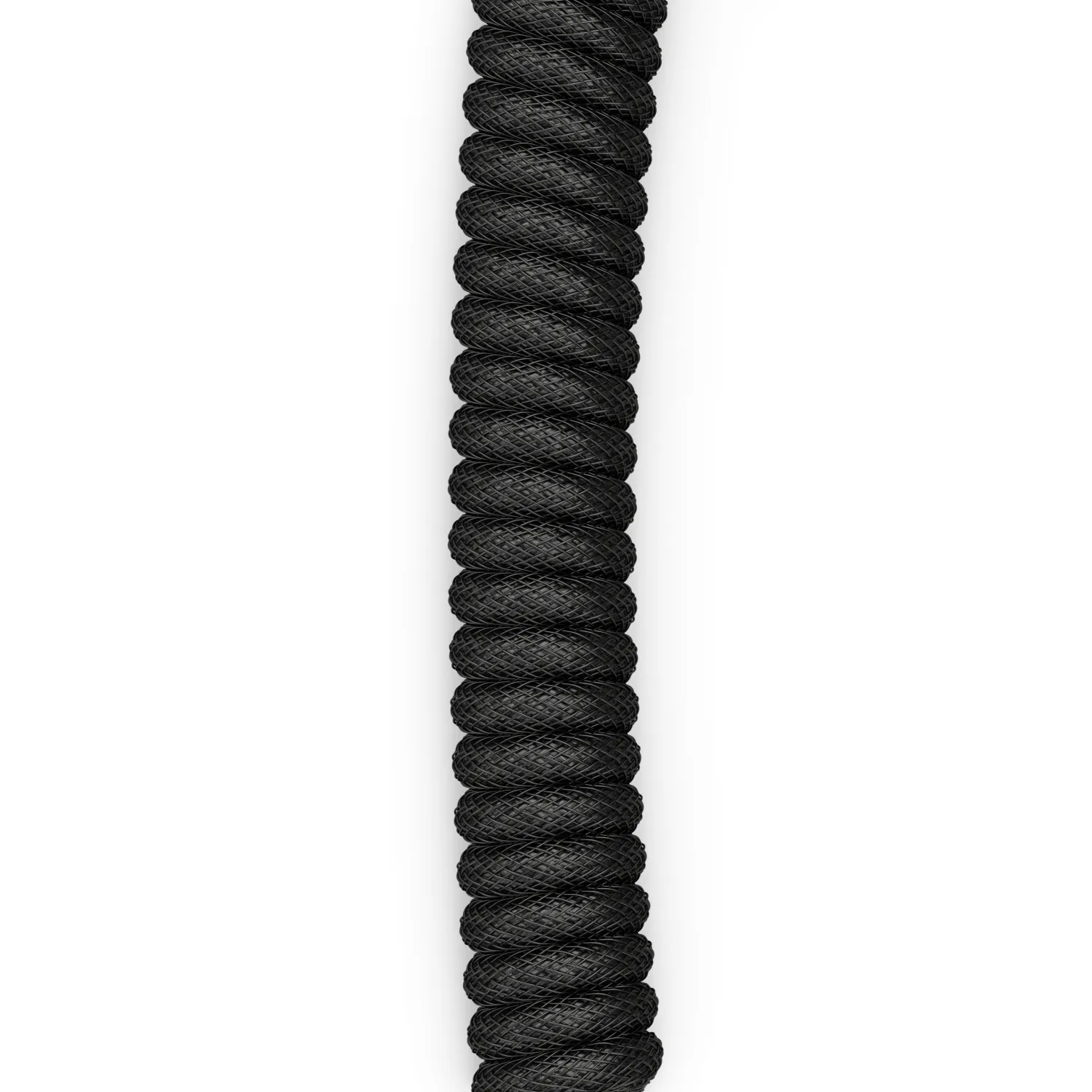 Glorious GMMK Coiled USB-A - USB-C - cable, 1.4m, Phantom Black