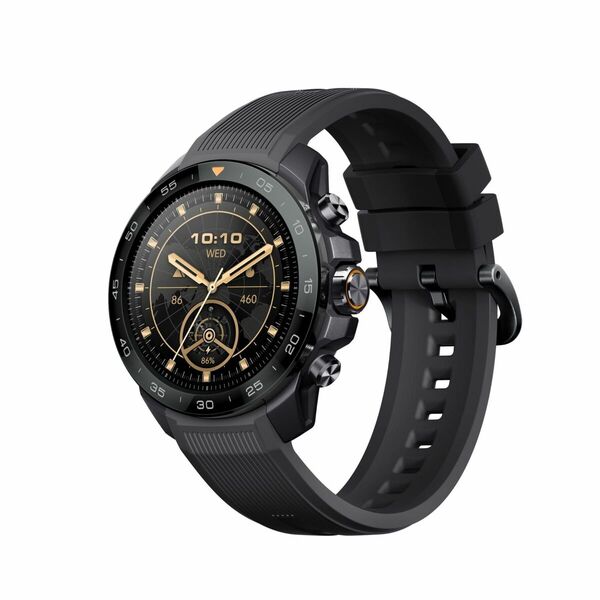 Mibro GS Explorer S 47mm AMOLED tr&auml;ningsklocka, svart