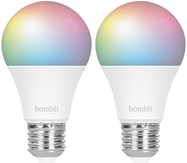 Hombli Smart Bulb 9W RGB &amp; CCT (E27), Promo Pack