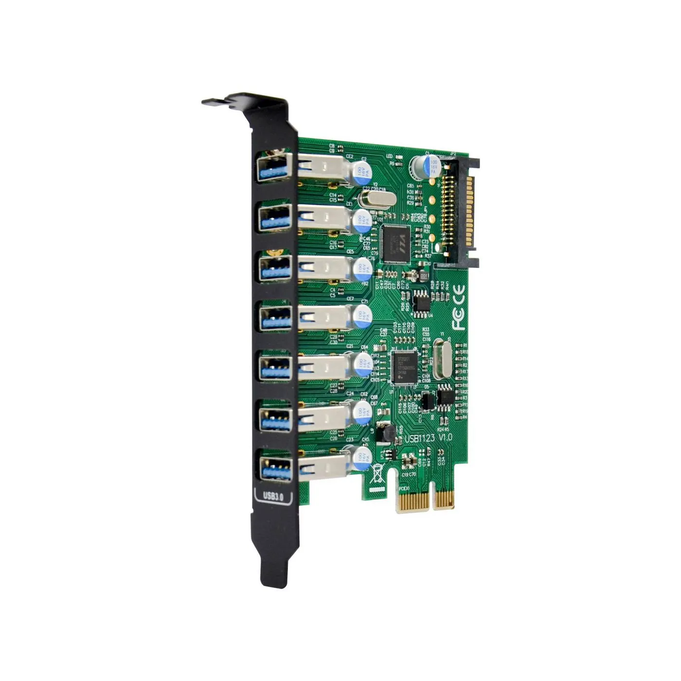 PCI-E VL805+VL812 7-USB 3.0