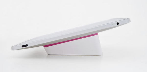 Bluelounge Nest - Elegant st&auml;ll f&ouml;r ALLA surfplattor med plats f&ouml;r sm&aring;prylar